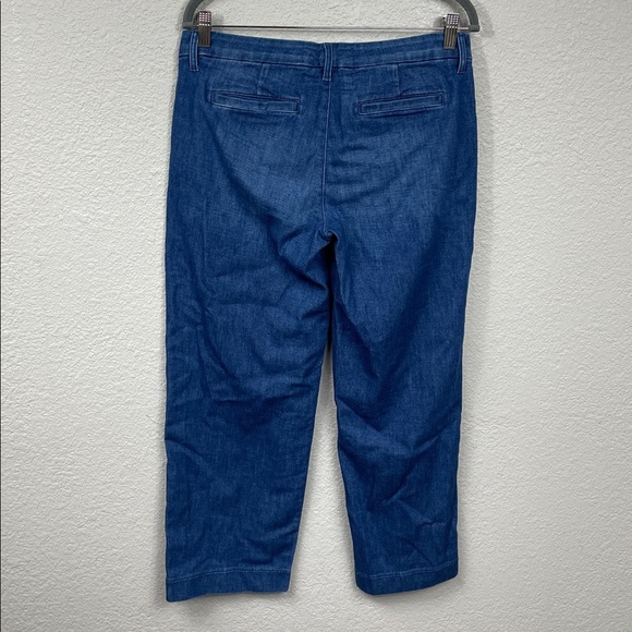 Frank & Eileen Westport Wide Leg Trouser Jeans Crop Ankle Sz 6 - Picture 4 of 11